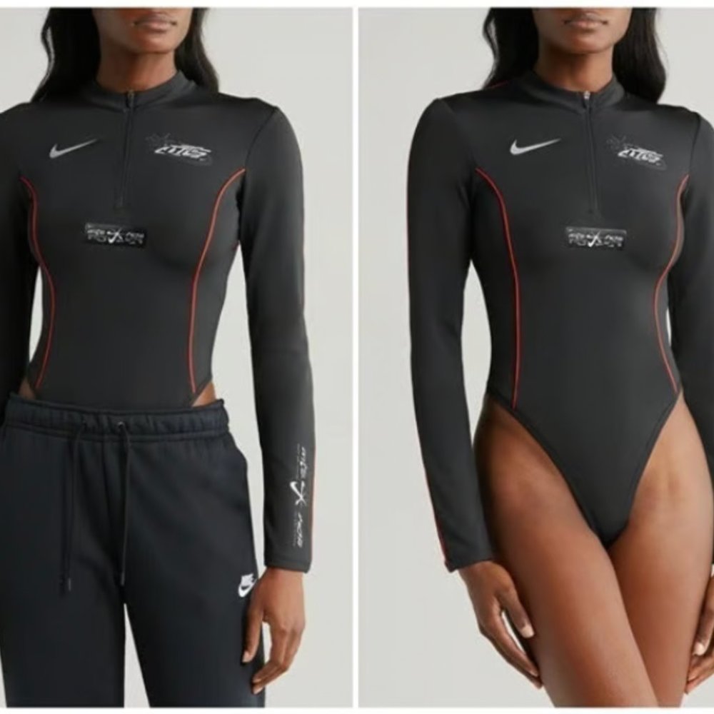 Megan Thee Stallion x Nike Bodysuit Large L Hot Girl Systems Y2K Athleisure NEW